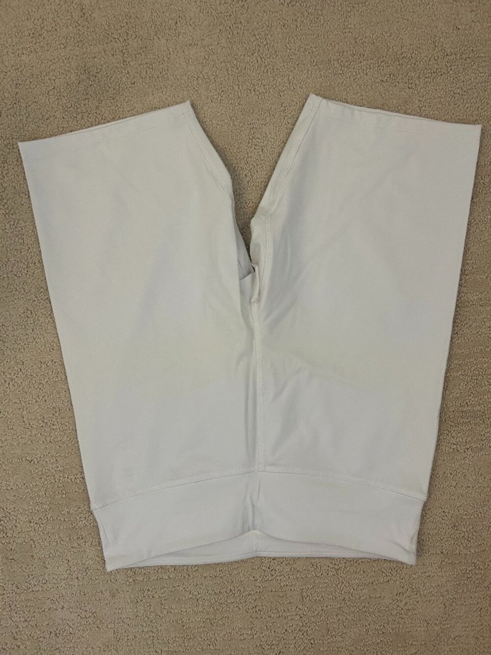 White bike shorts